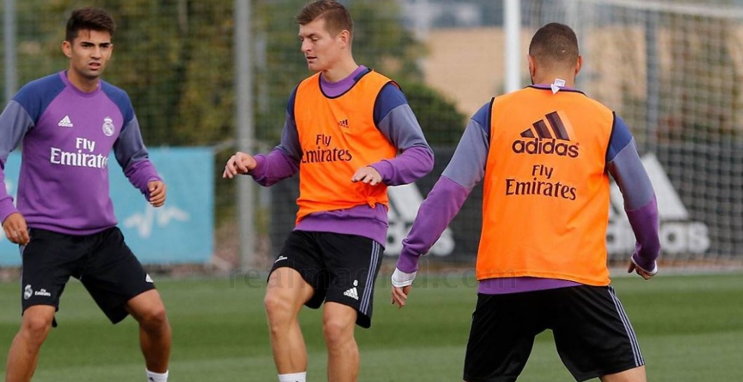 Kroos, entrenamiento, Real Madrid
