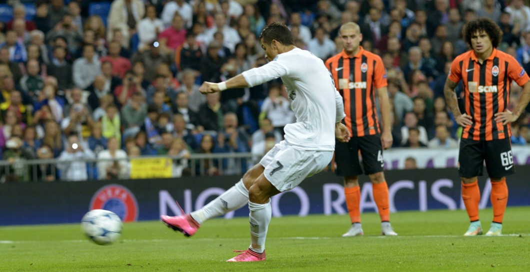 Cristiano Ronaldo, penalti, Shakhtar