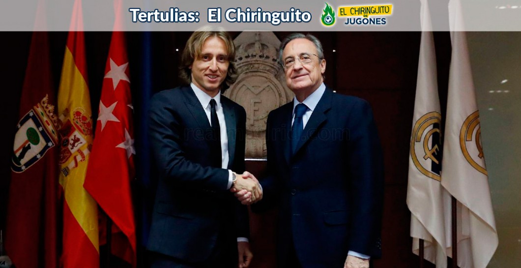 Luka Modric, Florentino Pérez, El Chiringuito