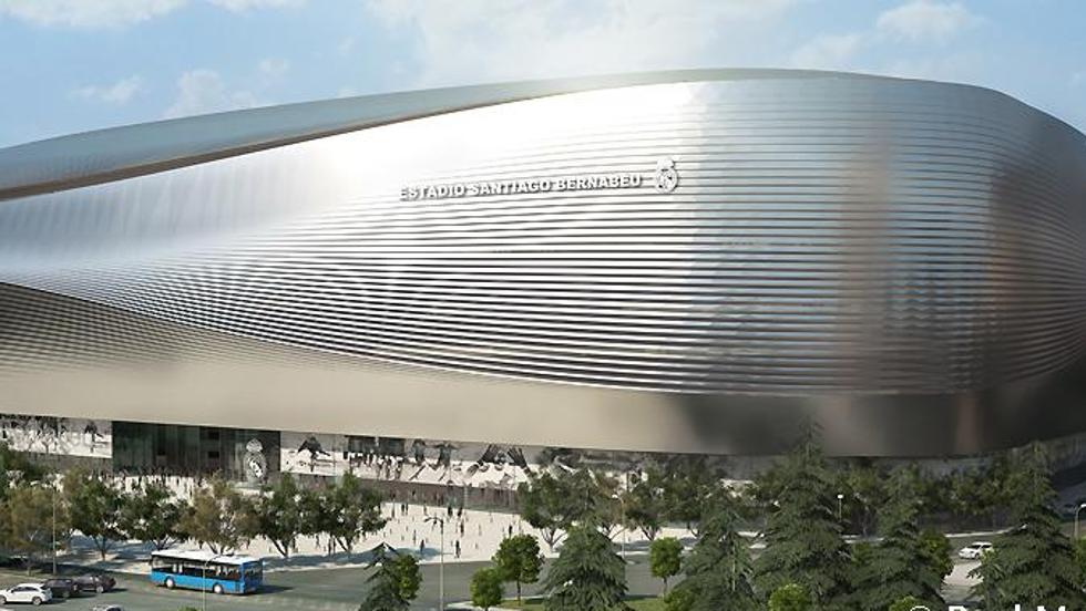 Imagen aproximada de cómo será el nuevo Santiago Bernabéu