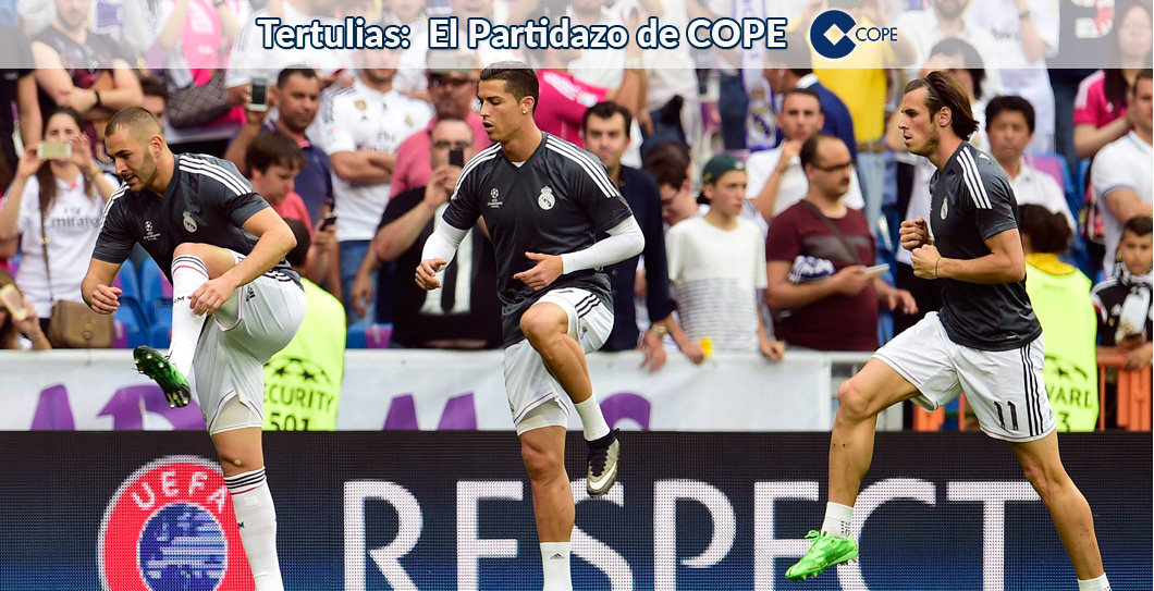 Cristiano Ronaldo, Karim Benzema, Gareth Bale, El Partidazo de COPE