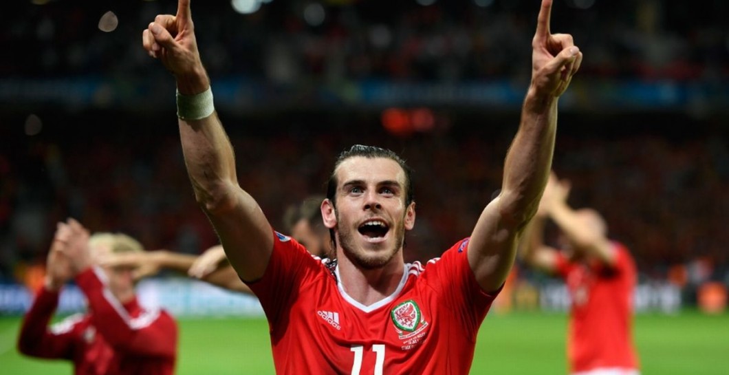 Así celebró Bale la victoria ante Moldavia