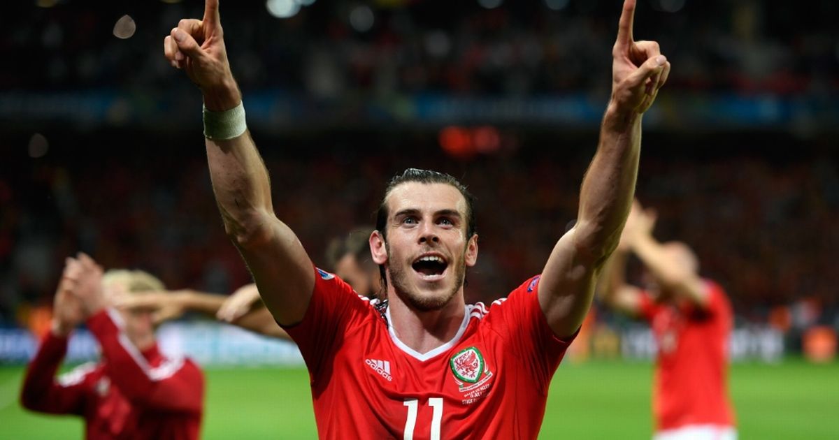 Así celebró Bale la victoria ante Moldavia