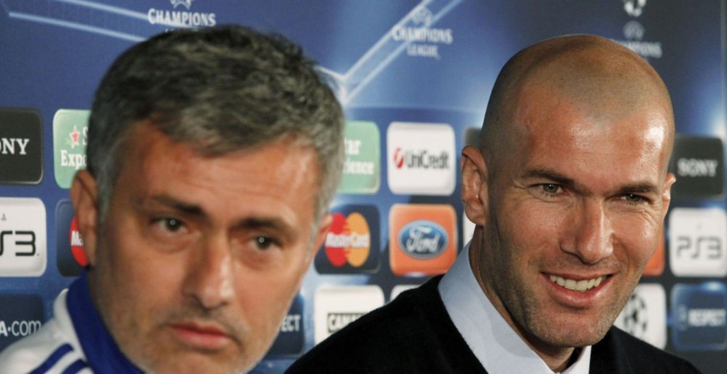 Zidane y Mourinho