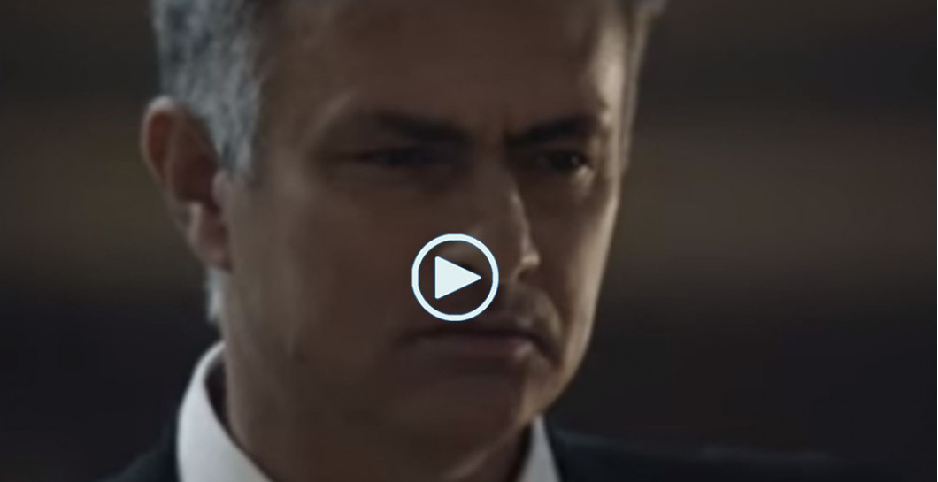 Mourinho en un anuncio