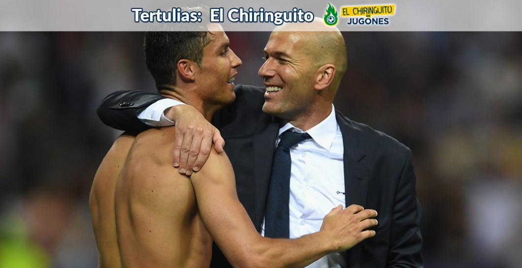 Zinedine Zidane, Cristiano Ronaldo, El Chiringuito