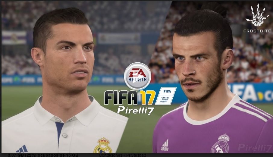 Cristiano y Bale FIFA17
