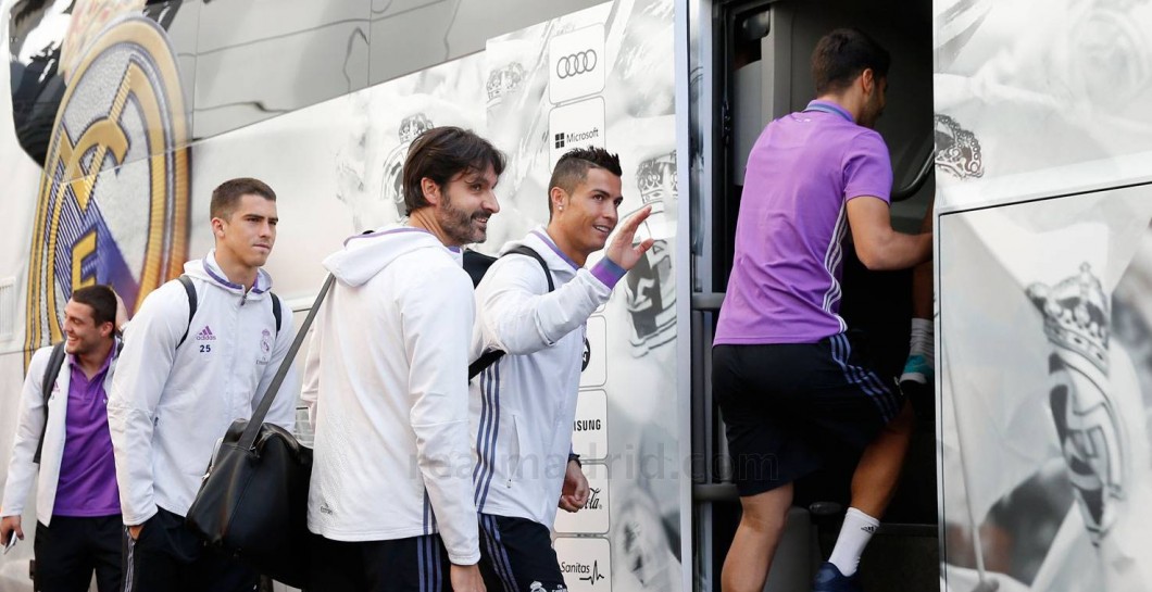 Cristiano Ronaldo ya está concentrado con sus compañeros