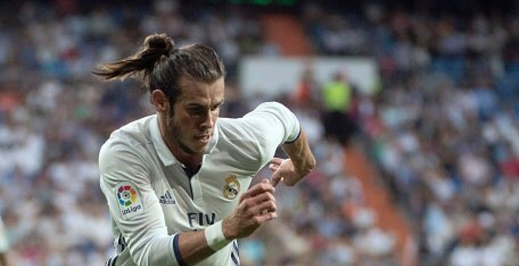 Bale corre en el partido ante el Villarreal