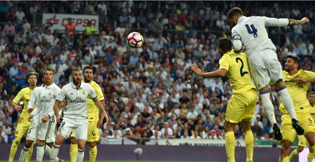 Sergio Ramos, gol, Villarreal