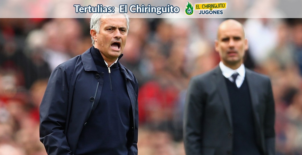 José Mourinho, Pep Guardiola, El Chiringuito