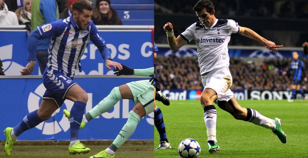 Bale del Tottenham y Theo Hernández