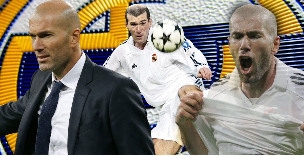 Montaje de Zidane 