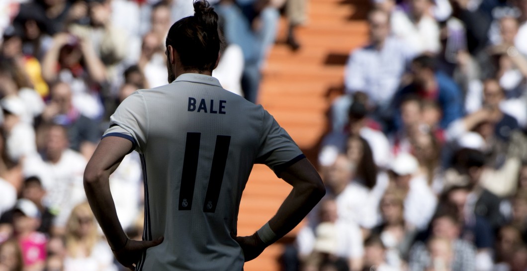 Gareth Bale, enfadado, derbi