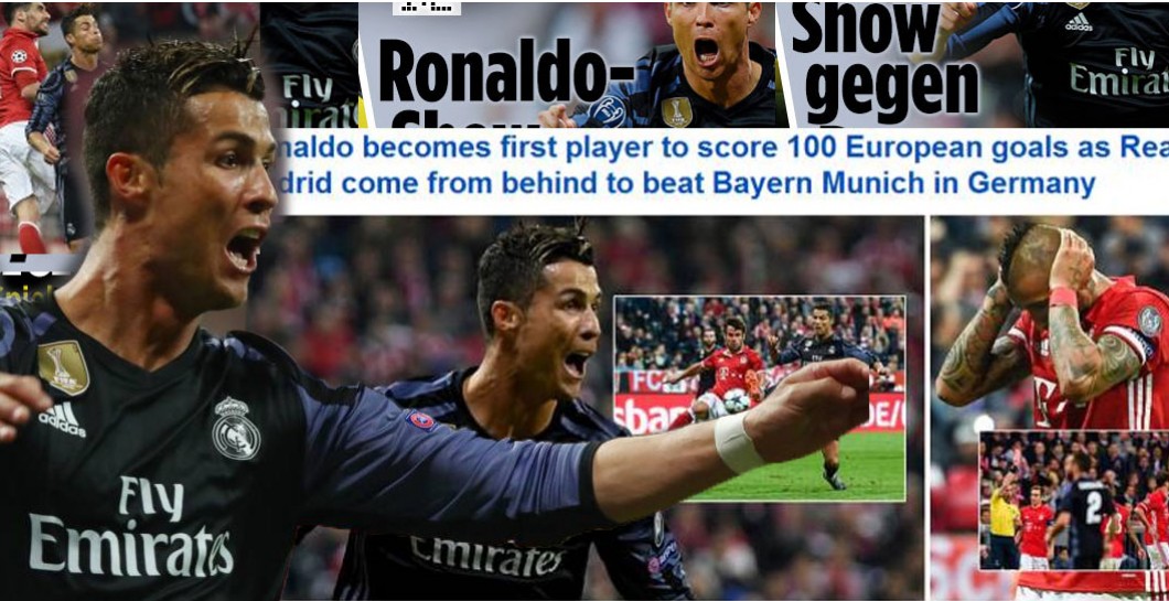 Prensa y Cristiano Ronaldo