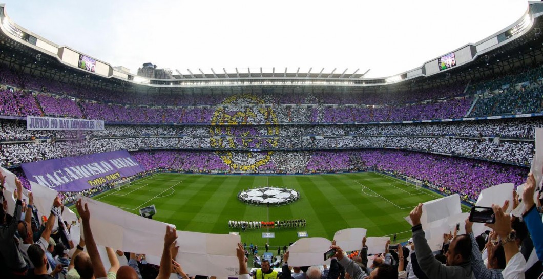 Tifo, Real Madrid, Manchester City, 2016