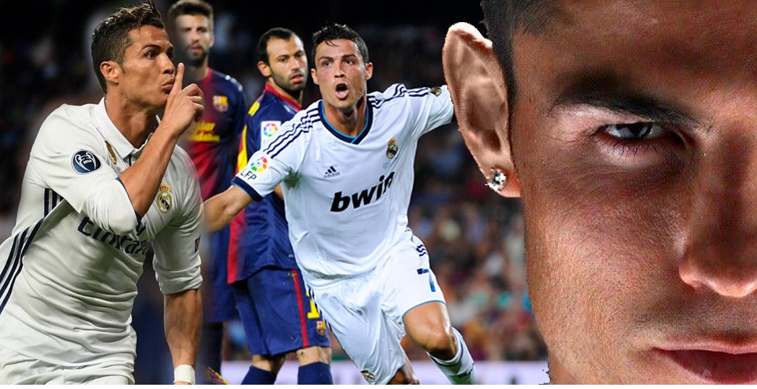 Montaje Cristiano Ronaldo reta al Barça