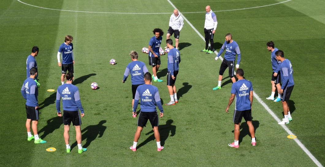 Real Madrid, entrenamiento