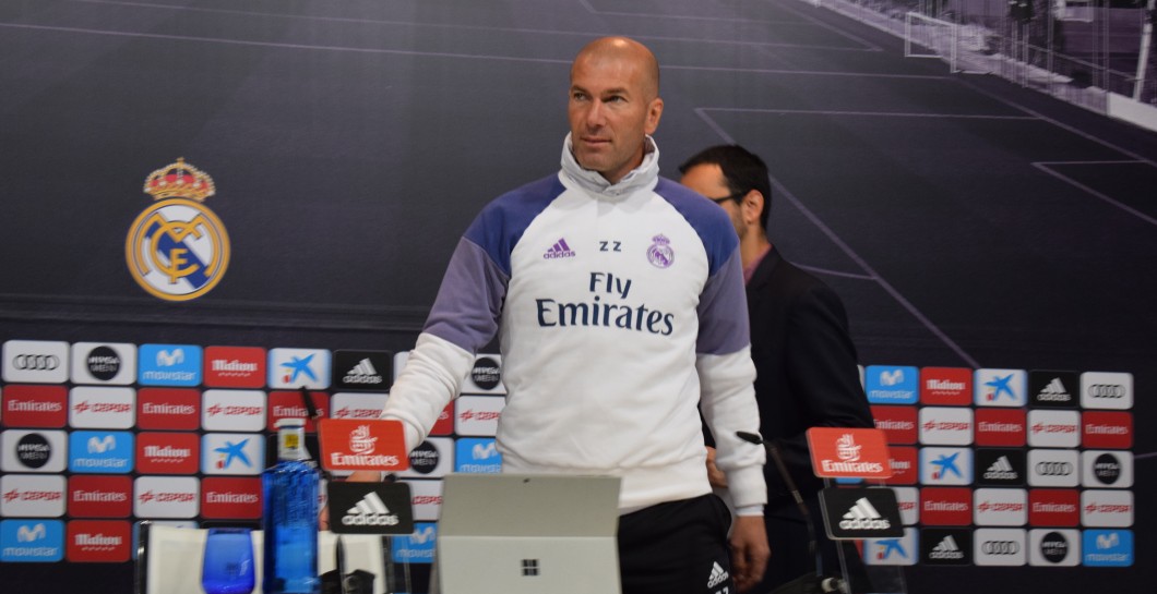Zidane, Sala de prensa