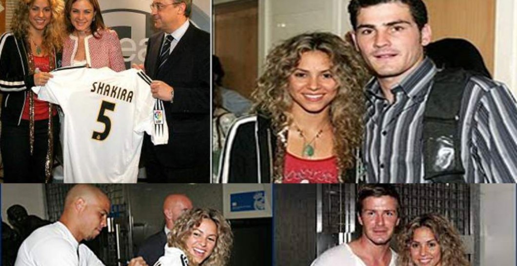 Shakira madridista