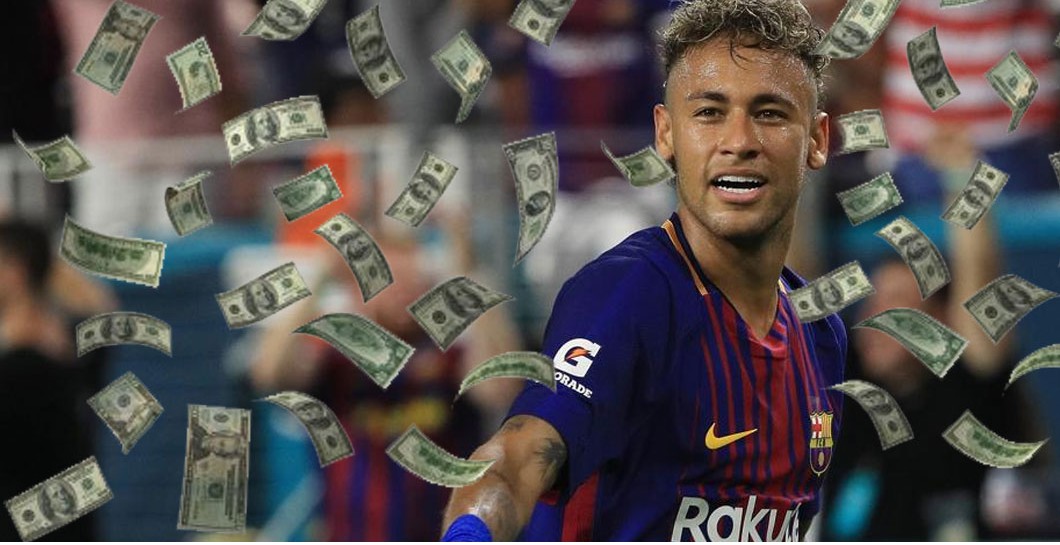 Montaje Neymar y dinero