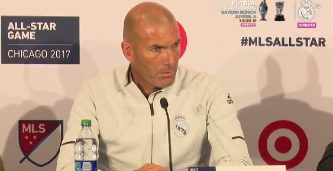 Zidane rueda de prensa MLS