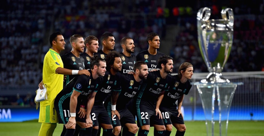 Once del Real Madrid en la Supercopa