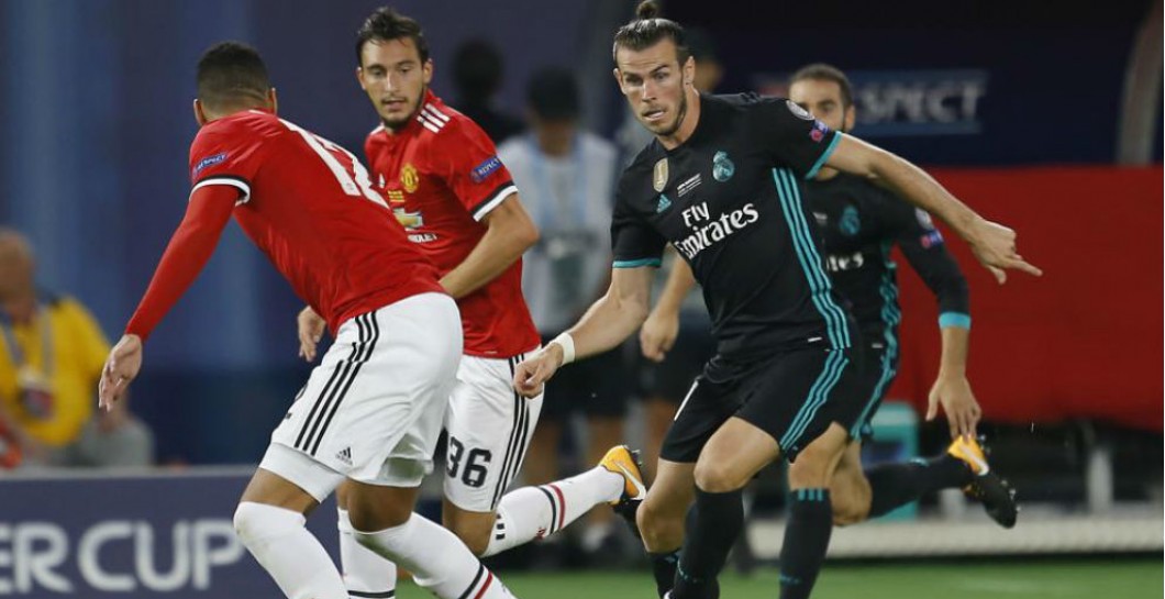 Bale vs Manchester United en la Supercopa de Europa