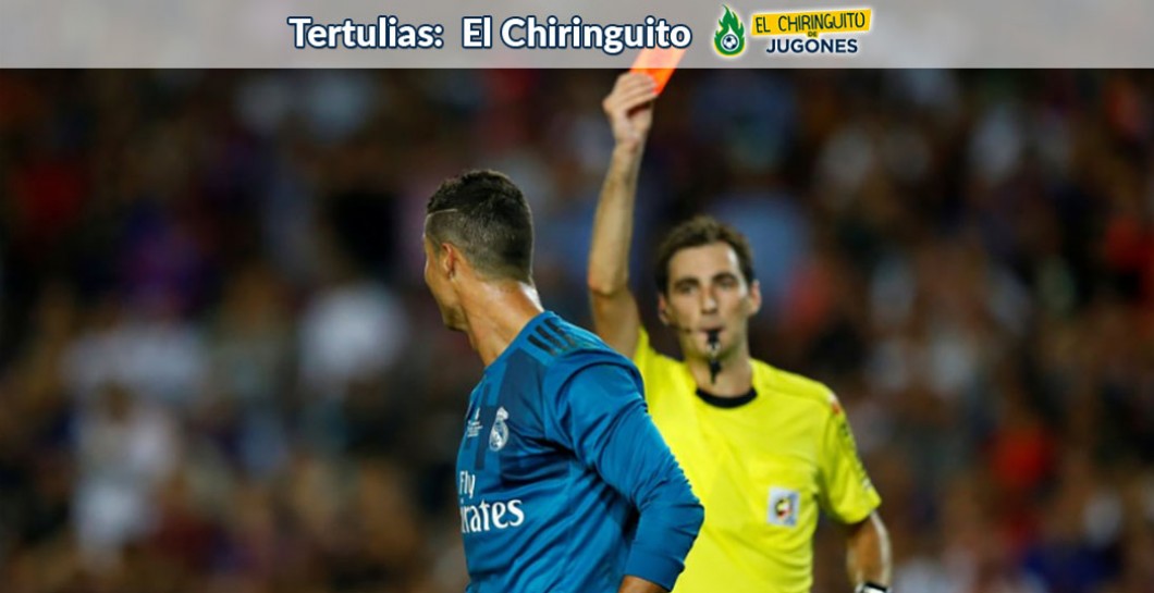 Cristiano Ronaldo, roja, expulsión, El Chiringuito