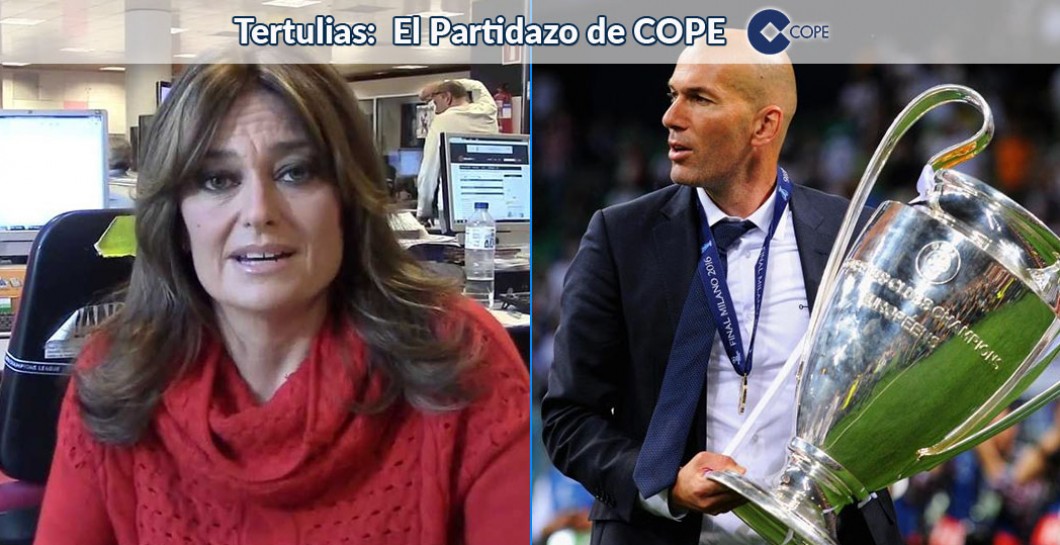 Mónica Marchante, Zinedine Zidane, El Partidazo de COPE
