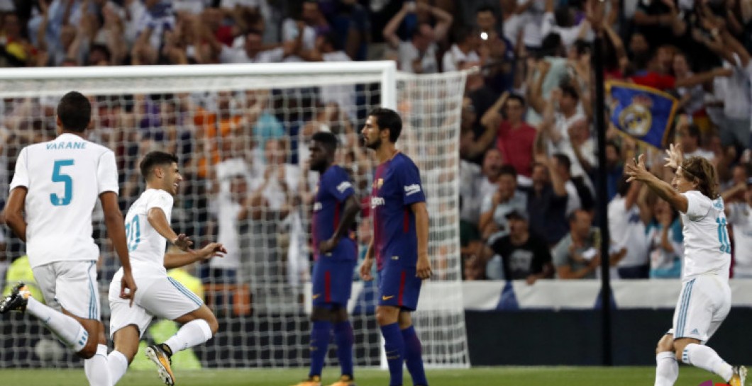 Asensio gol Clasico en la Supercopa
