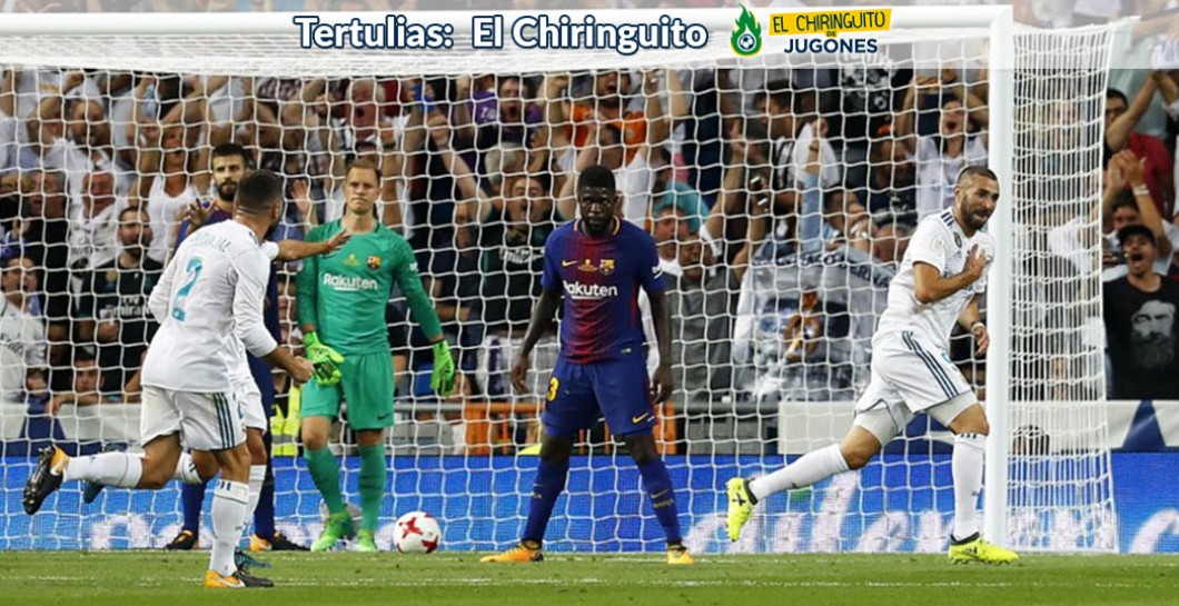Real Madrid, Barcelona, Supercopa de España, 2017, El Chiringuito