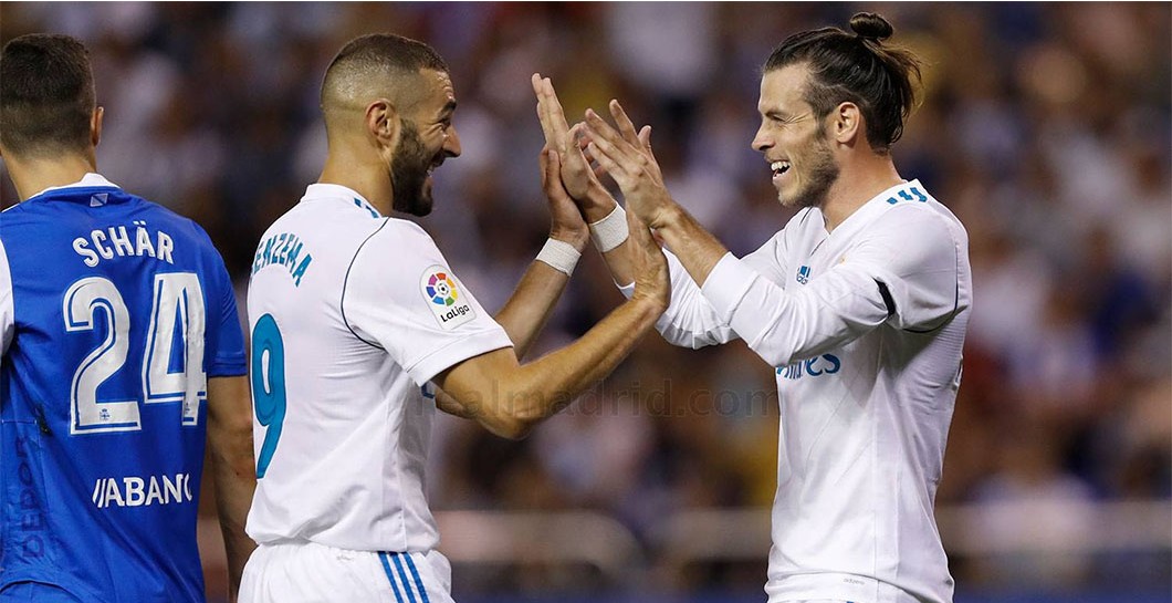 Deportivo, Real Madrid, Liga, Karim Benzema, Gareth Bale