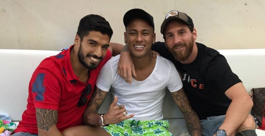 Messi, Suárez, Neymar, foto