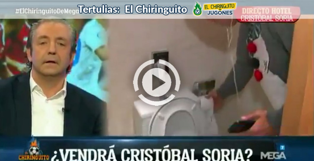Cristóbal Soria, El Chiringuito, video