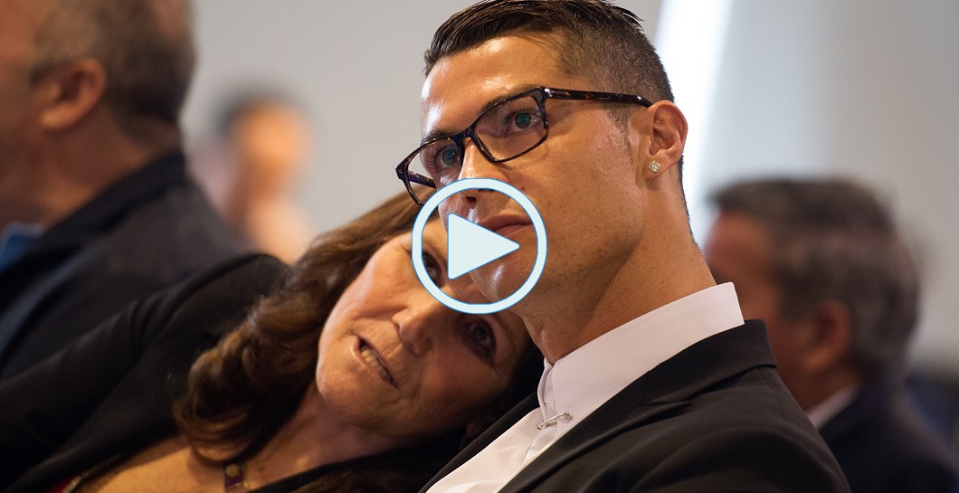 Cristiano Ronaldo, madre, Dolores Aveiro, video