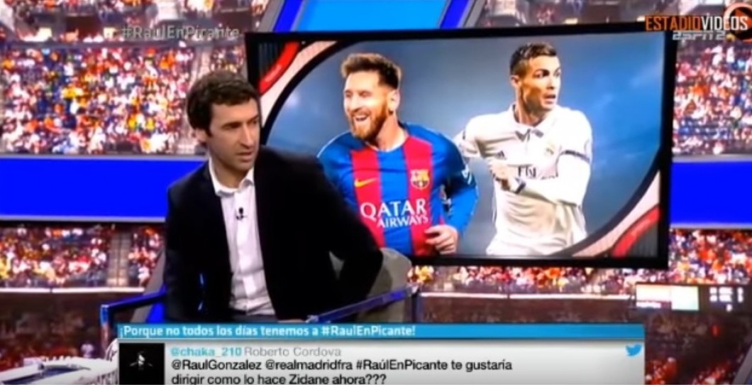 Raúl sobre Cristiano y Messi