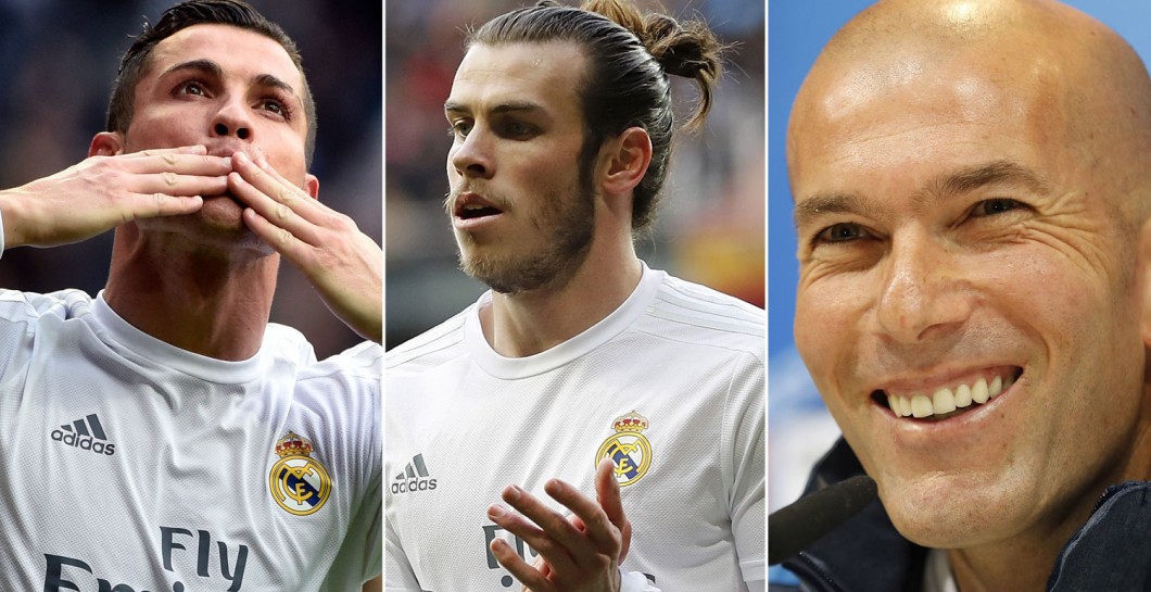 Cristiano, Bale y Zidane