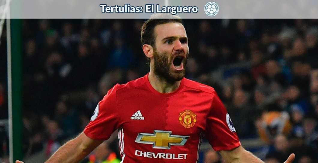 Juan Mata, Manchester United, El Larguero