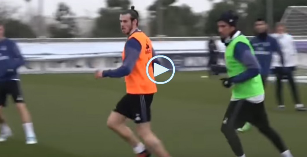 Bale en su vuelta a los entrenamientos