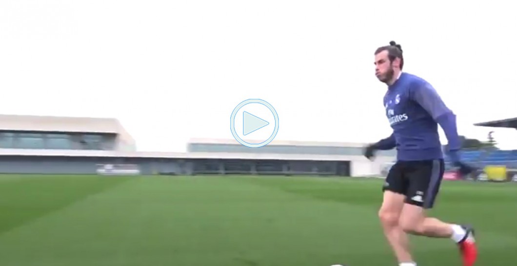 Bale ya corre a tope en Valdebebas