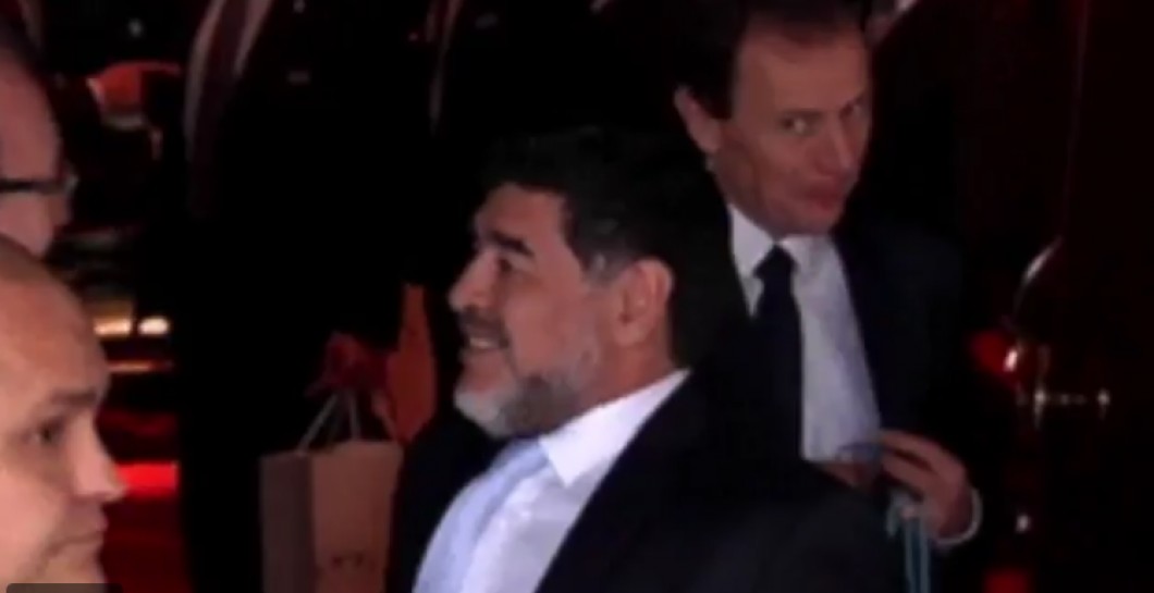 Butragueño y Maradona