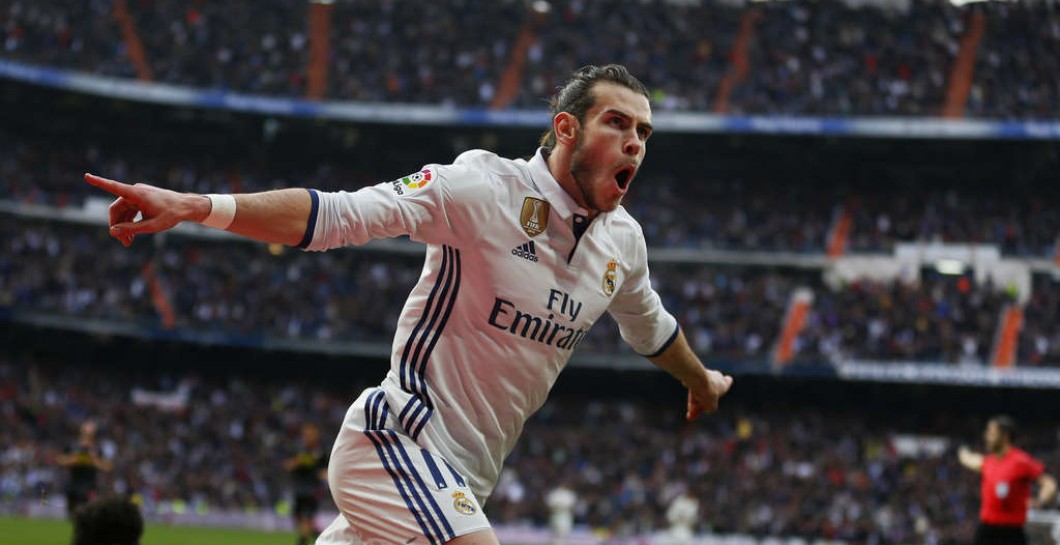 Bale celebró así su gol al Espanyol