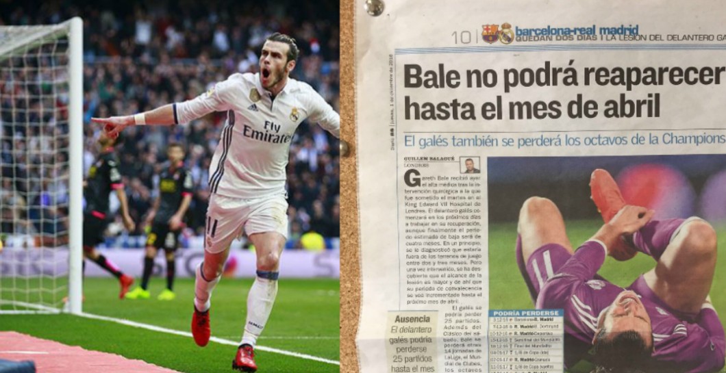 Bale, mentira de AS