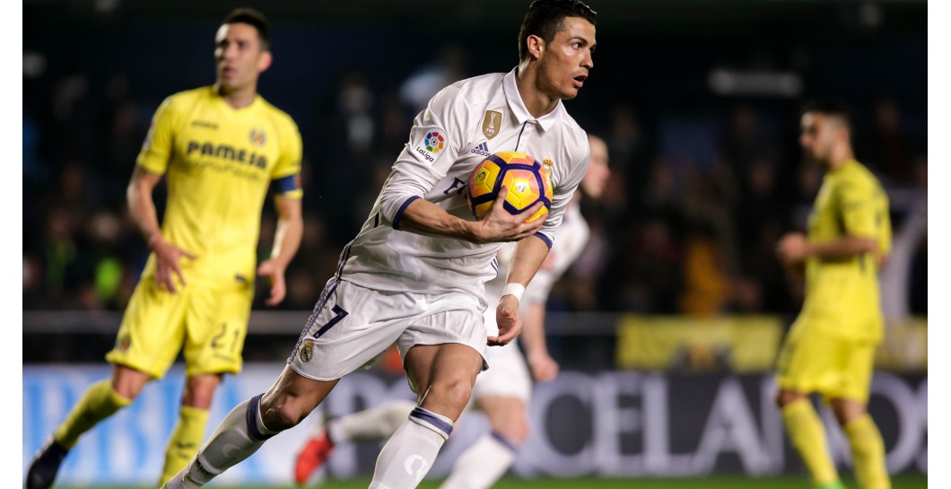 Cristiano Ronaldo, gol, penalti, Villarreal, Real Madrid