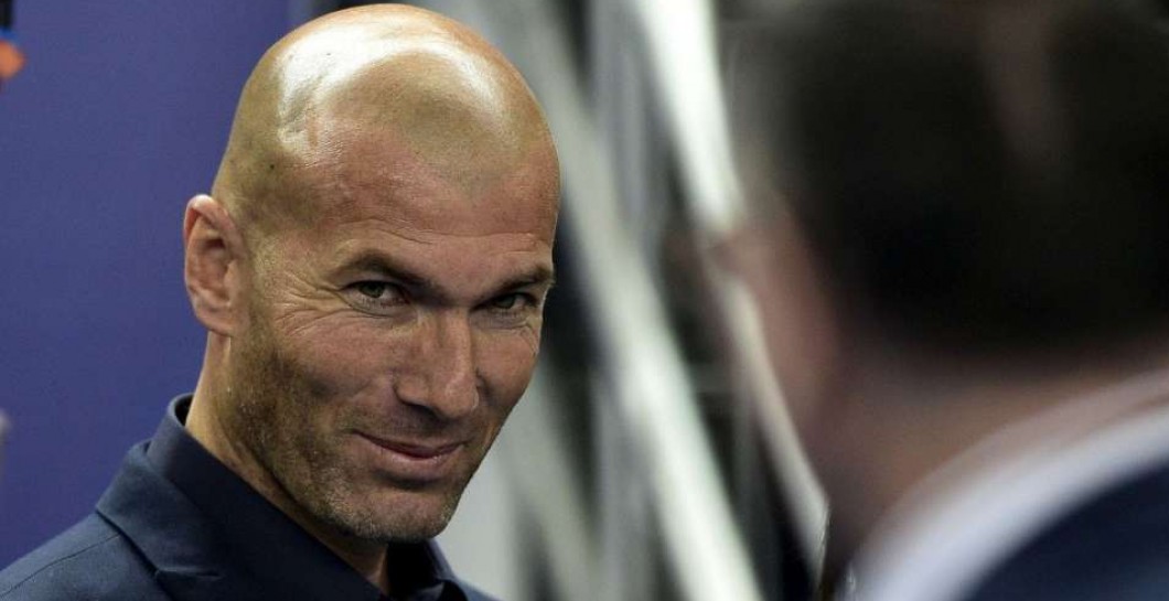 Zidane sonríe