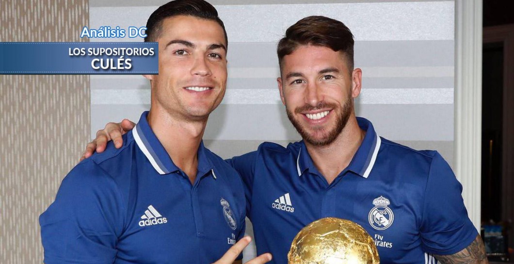 Cristiano y Sergio Ramos celebraron el Balón de Oro