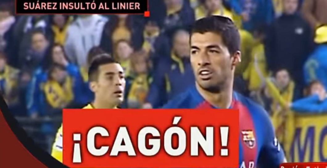 Los insultos de Luis Suárez en el partido de Villarreal