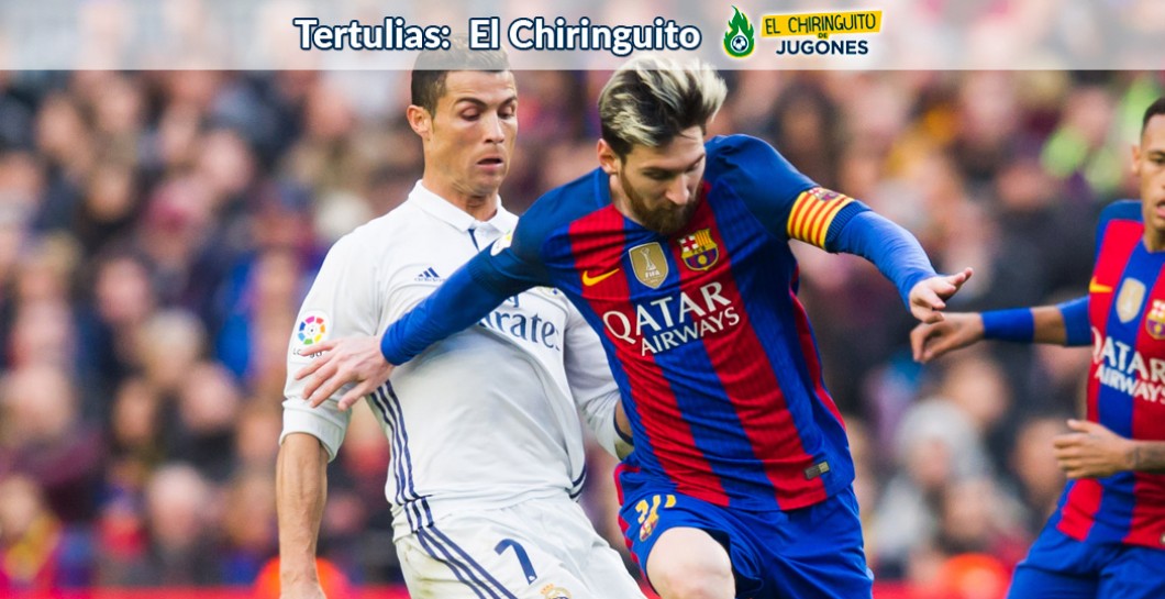 Cristiano Ronaldo, Leo Messi, El Chiringuito