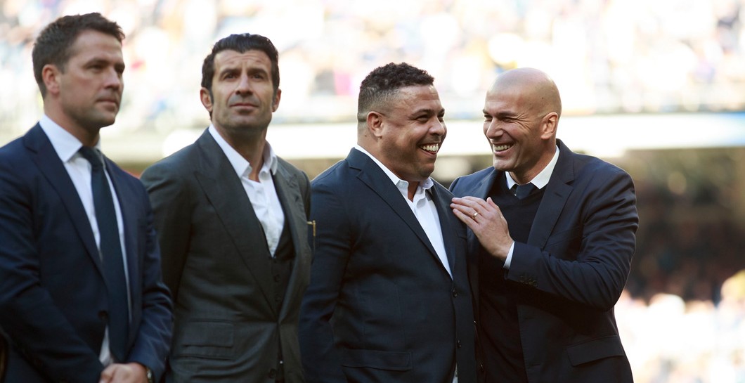 Michael Owen, Luis Figo, Ronaldo Nazario, Zinedine Zidane